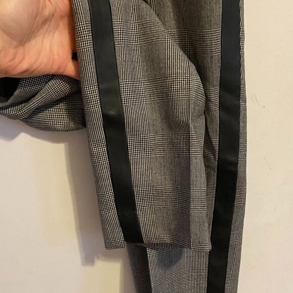 J. Crew Martie Pants, tux stripe, 8T, Houndstooth grey - Picture 4 of 6